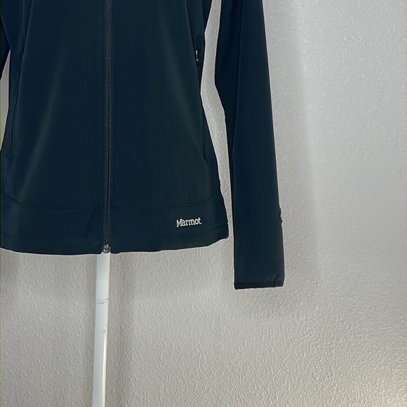 MARMOT LADIES' Tempo Jacket In Black W/ PAR Logo Size Medium - Picture 7 of 14